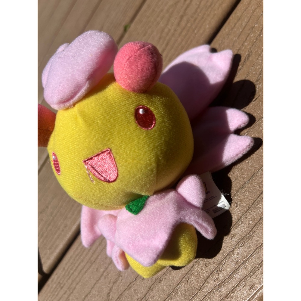 Jakks Pacific Pokemon Cherrim Sunshine Form 5" Plush 2007 Toy Stuffed Animal